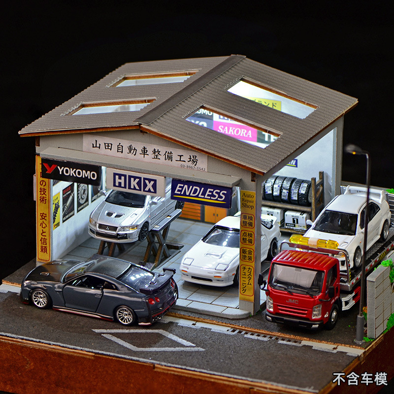 Led Assortment Kit - طقم ديوراما لورشة إصلاح السيارات بمقياس