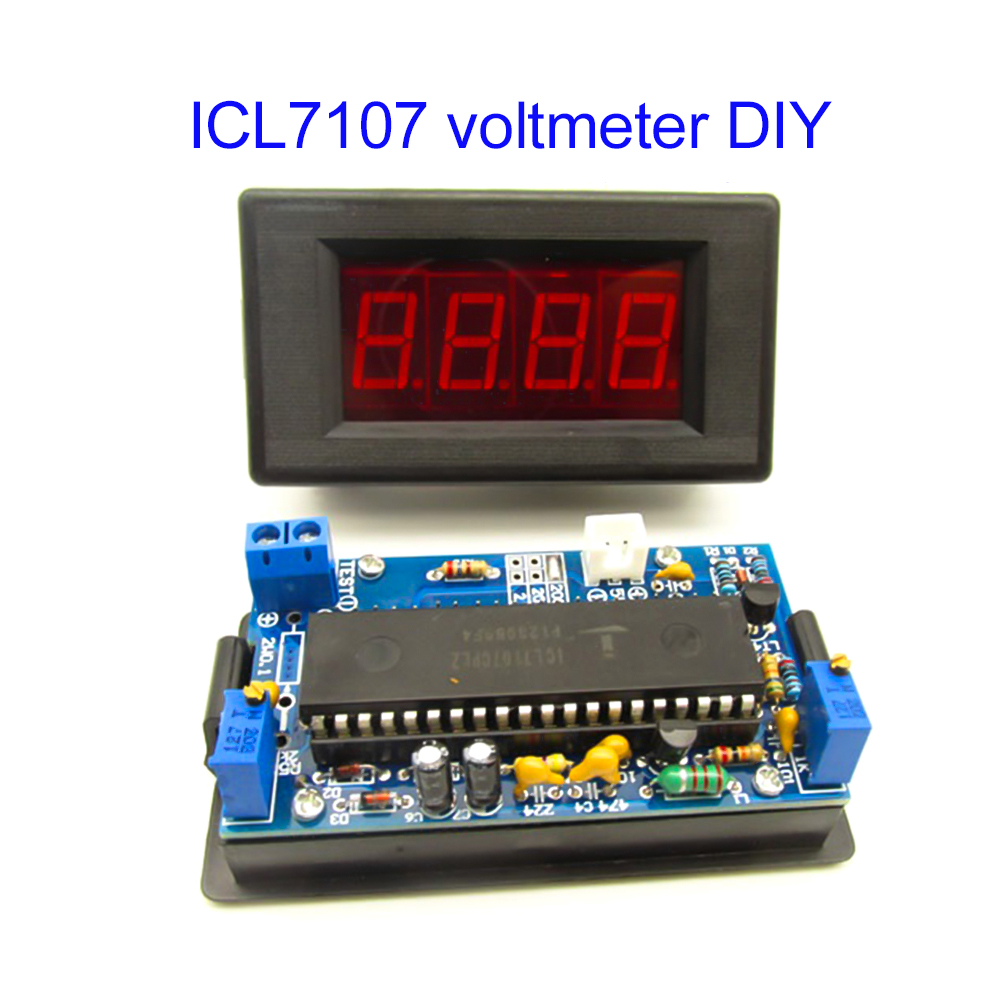 Diy Electronics Learning Kit - مجموعة أدوات DIY لصنع الفولتميتر الرقمي