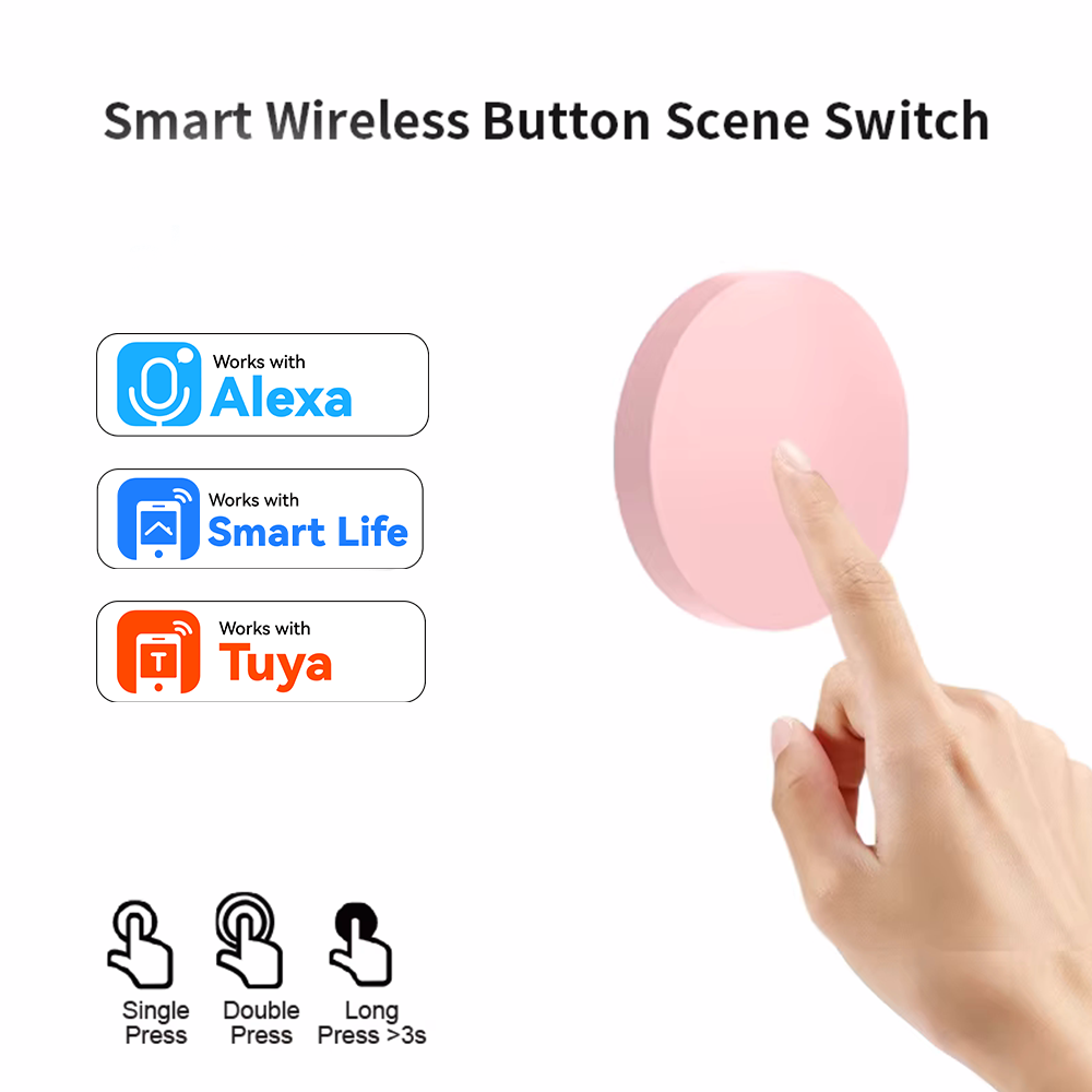 Diy Electronics Button - زر ذكي لاسلكي ZigBee للتحكم في