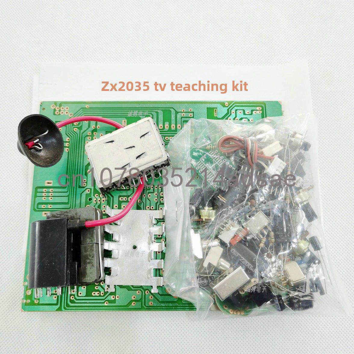 Diy Projects With Electronics - مجموعة/قطع غيار اللوحة الرئيسية للتلفزيون بالأبيض