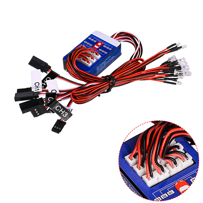 Led Assortment Kit - نظام إضاءة RC بـ 12 مصباح