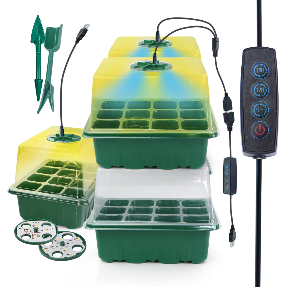 Led Assortment Kit - LED أواني الحضانة مع تنمو ضوء