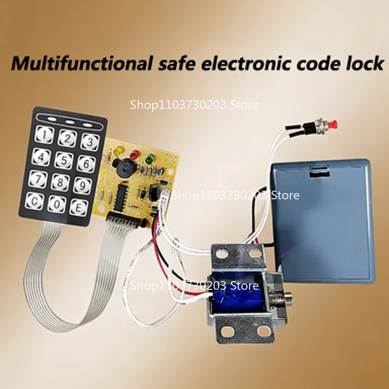 Diy Electronics Button - طقم إصلاح متعدد الوظائف للوحات الأمان،