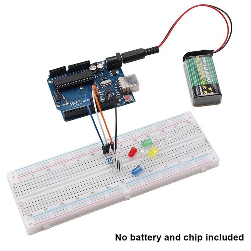 تصميم جديد~ مجموعة مكونات إلكت - مراجعة Diy Electronics Board وسعره