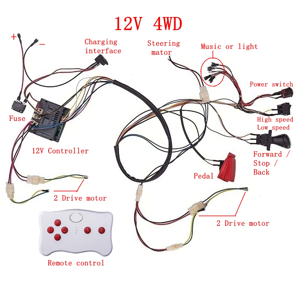 طقم سلك ومفتاح معدل للسيارة ال - مراجعة Diy Electronics Button وسعره