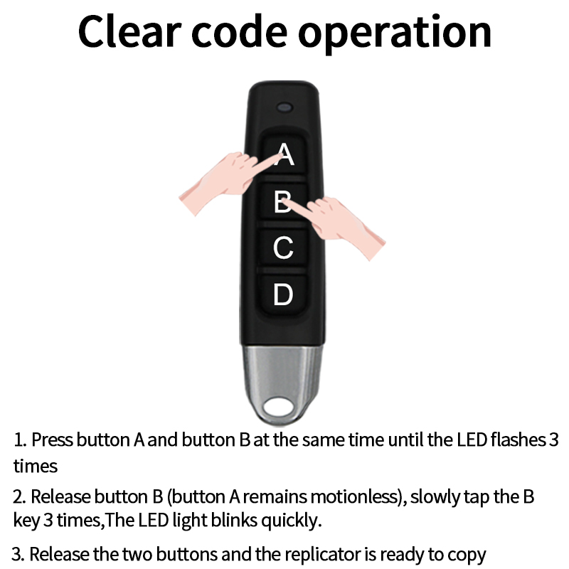 العالمي 433 ميجا هرتز باب المر - مراجعة Diy Electronics Button وسعره