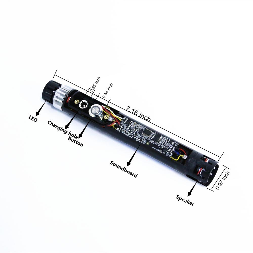TXQSABER لوحة صوتية لسيف الضوء - مراجعة Diy Lightsaber Electronics وسعره