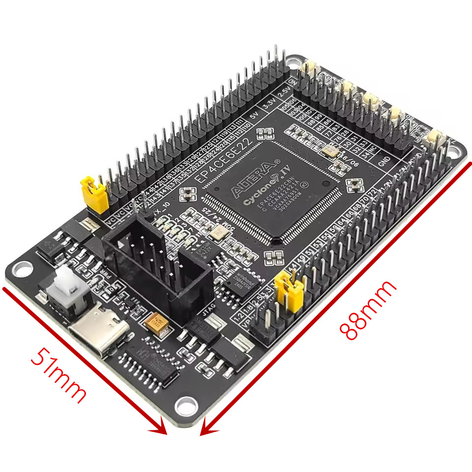 1-20 قطعة لوحة تطوير نظام FPGA - مراجعة Diy Electronics Learning Kit وسعره