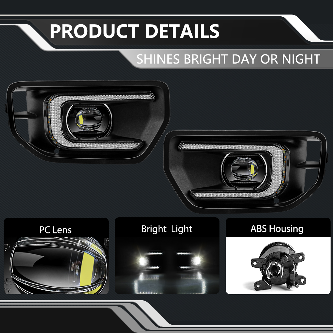مجموعة مصابيح ضباب LED DRL لسي - مراجعة Led Assortment Kit وسعره