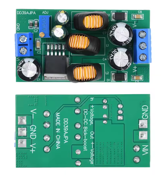 محول تيار مستمر مزدوج الخرج قا - مراجعة Diy Electronics Board وسعره