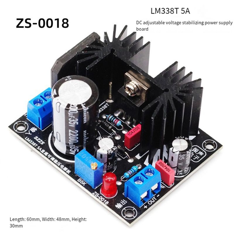 لوحة إمداد طاقة خطية منظمّة قا - مراجعة Diy Electronics Board وسعره