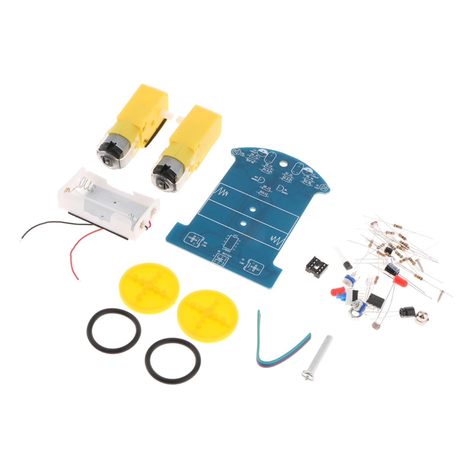 مجموعة سيارة روبوت ذكية للتركي - مراجعة Diy Electronics Learning Kit وسعره