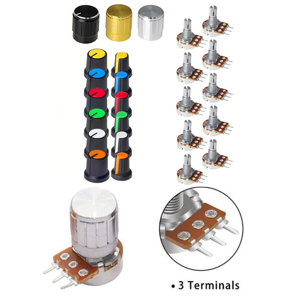 طقم مقاومات متغيرة خطية 84 قطع - مراجعة Diy Guitar Electronics Kit وسعره
