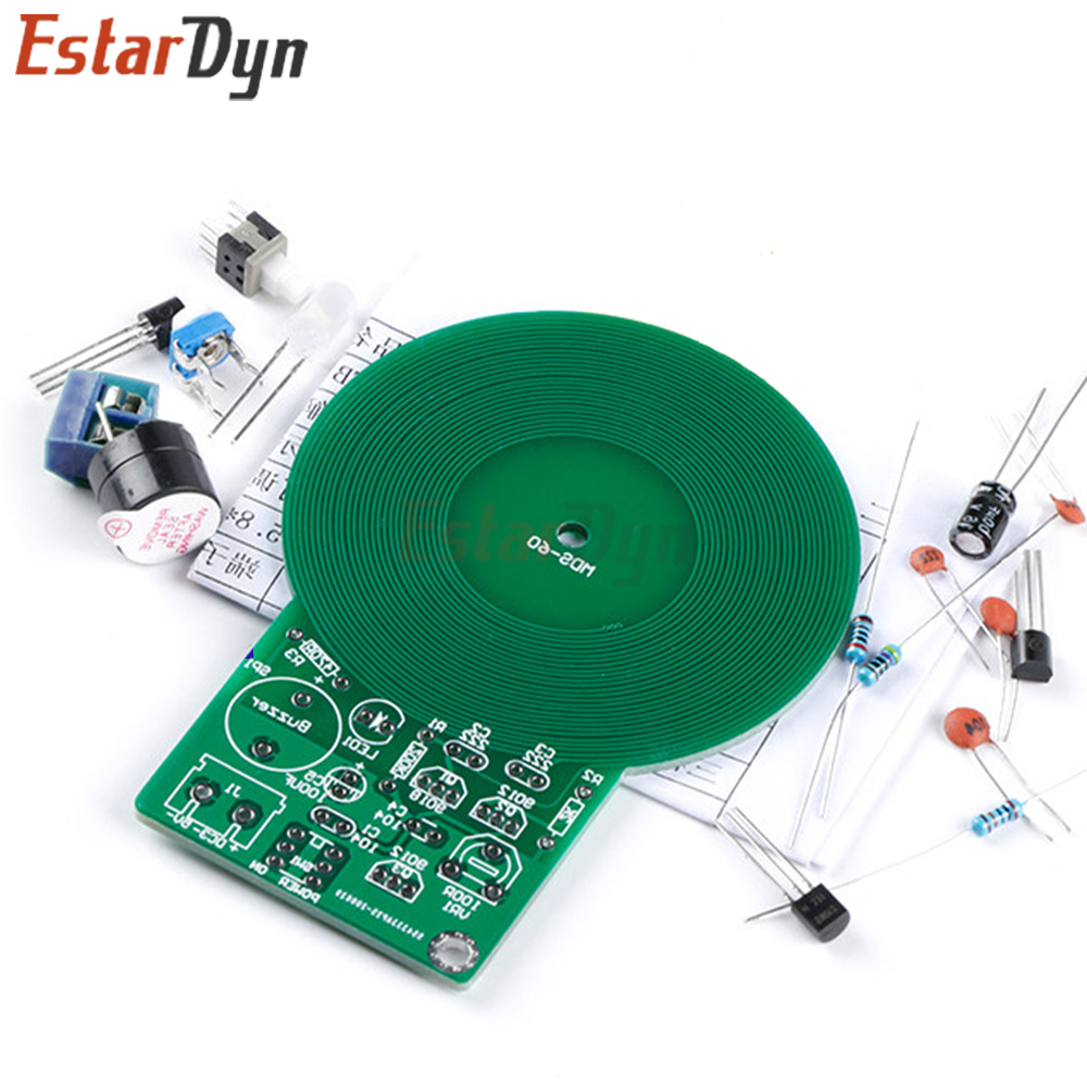 طقم كاشف المعادن JS-60 للتركيب - مراجعة Diy Electronics Board وسعره