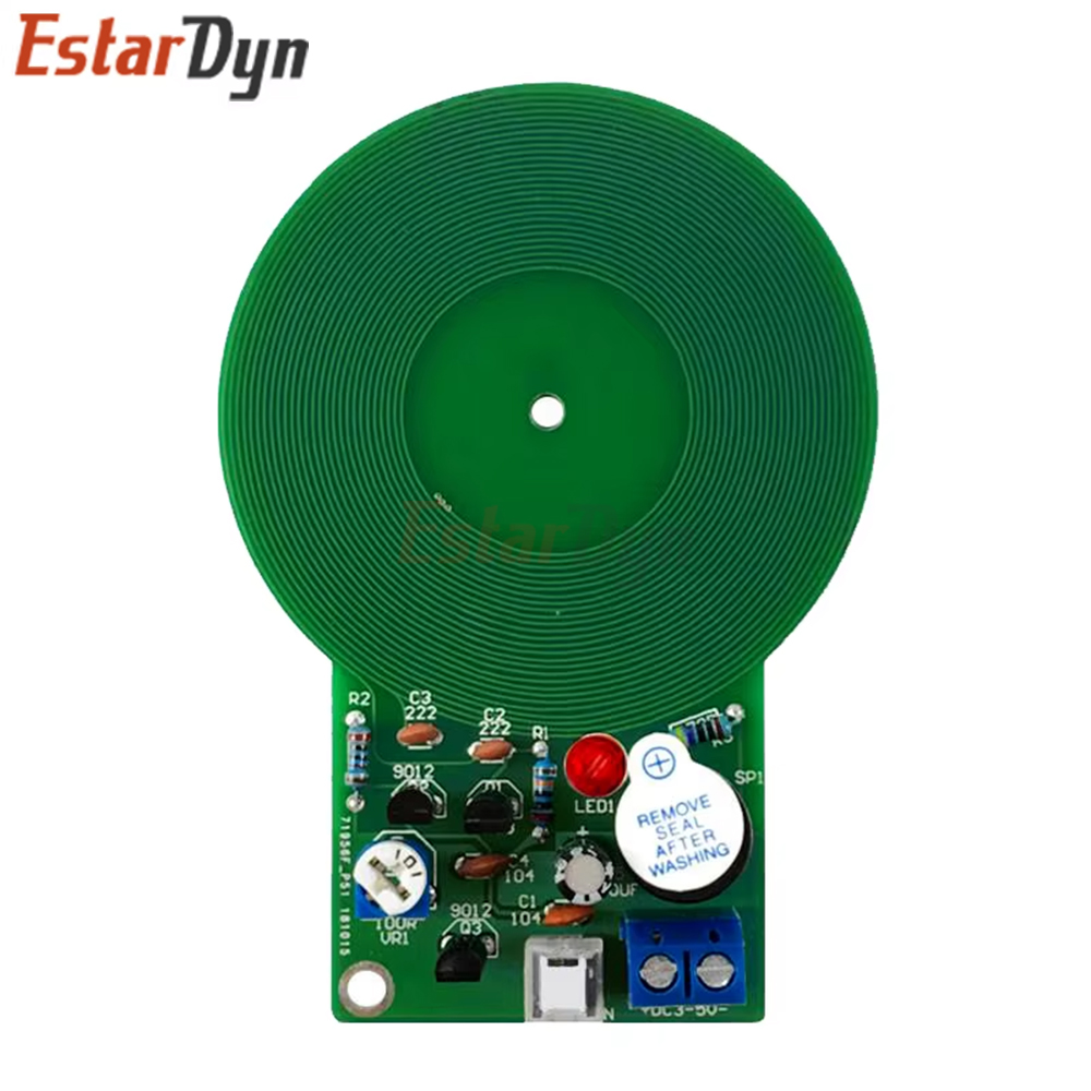 طقم كاشف المعادن JS-60 للتركيب - مراجعة Diy Electronics Board وسعره