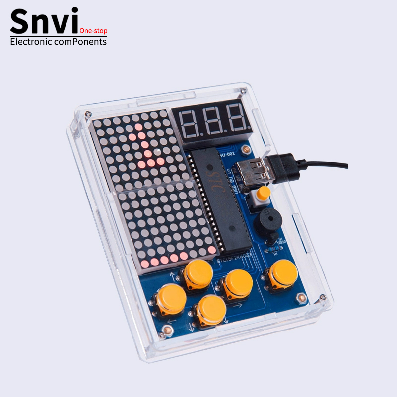 طقم وحدة تحكم ألعاب بكسل DIY م - مراجعة Diy Electronics Learning Kit وسعره