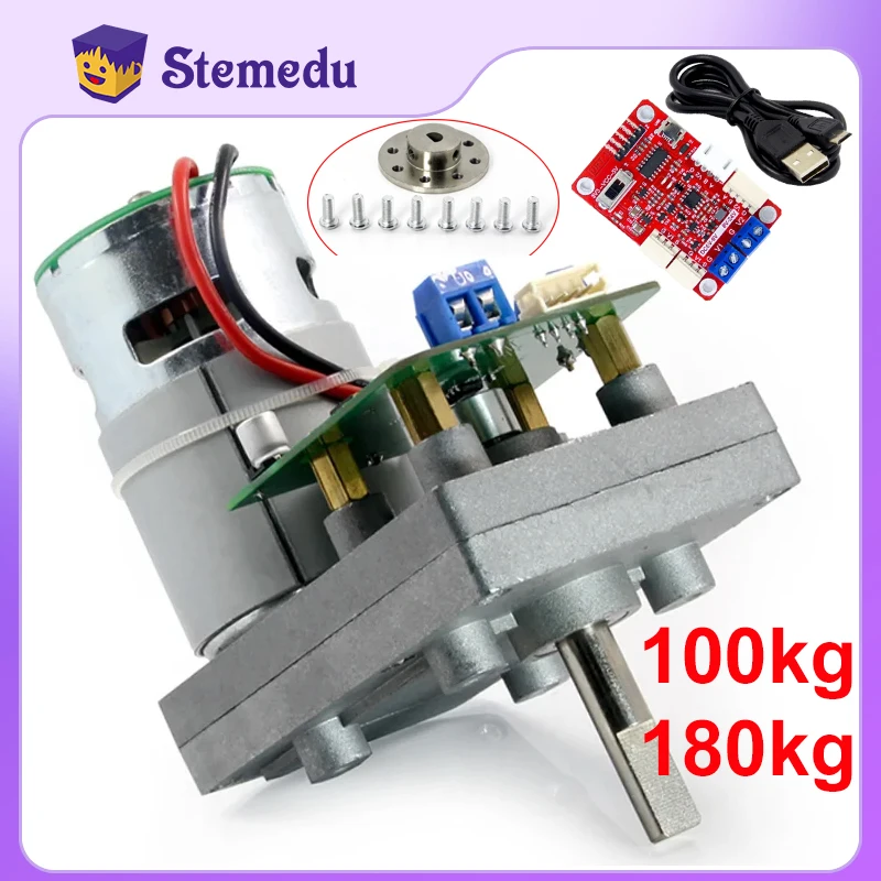 12 فولت 100 كجم 150 كجم عزم دو - مراجعة Diy Electric Car وسعره
